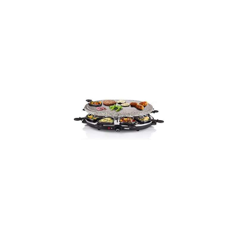 Raclette gril s oválným lávovým kamenem 16 2720 Princess pr162720