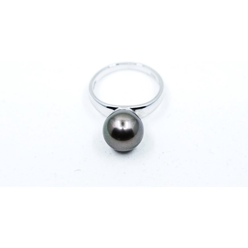 Prsten s tahitskou perlou