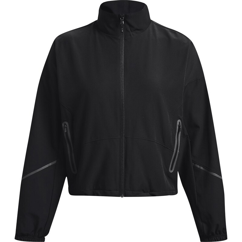 UNDER ARMOUR Sportovní bunda Unstoppable světle šedá / černá