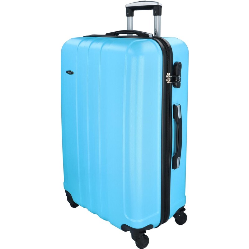 Skořepinový cestovní kufr světle modrý - RGL Blant L modrá