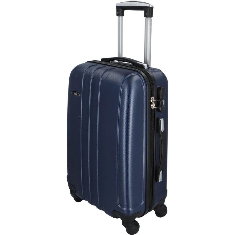 Skořepinový cestovní kufr tmavě modrý 4 - RGL Blant XS tmavě modrá