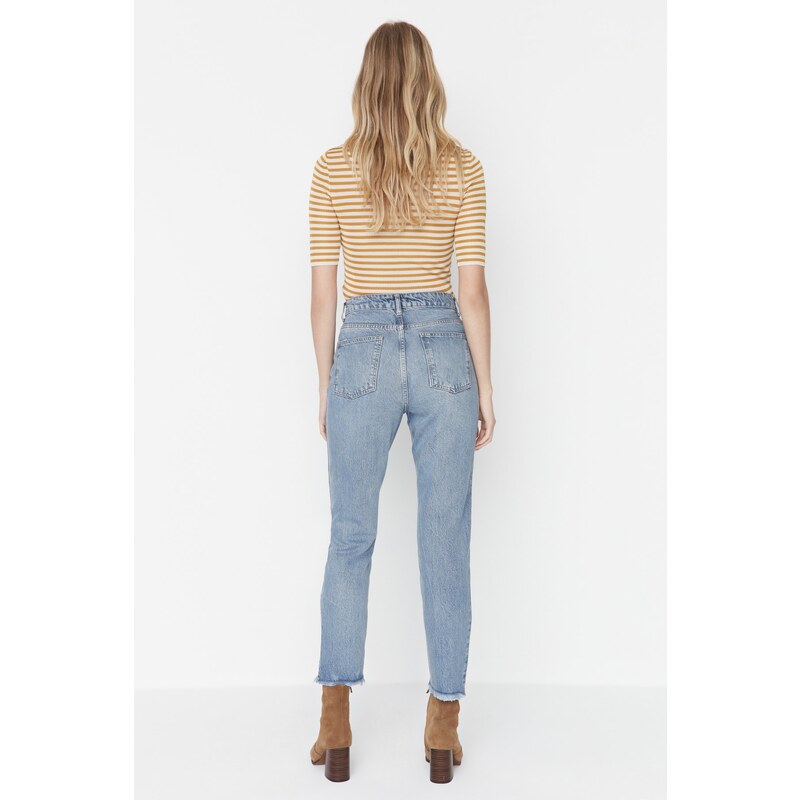 Trendyol Jeans - Blau - Mom