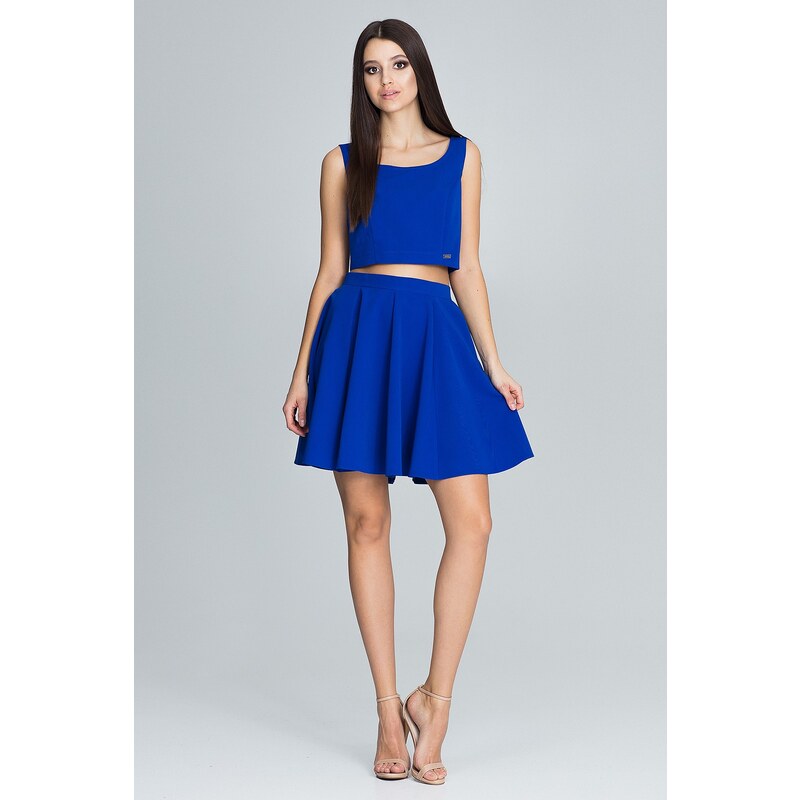 FIGL Set sukně + top M572 Blue Modrá