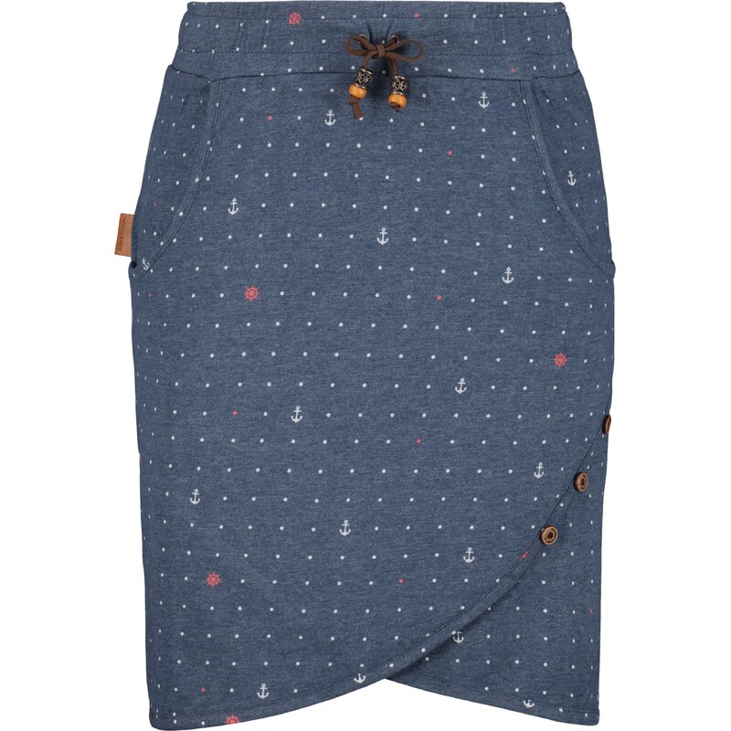alife & kickin Sukně LucyAK marine modrá / pink / bílá 109841744