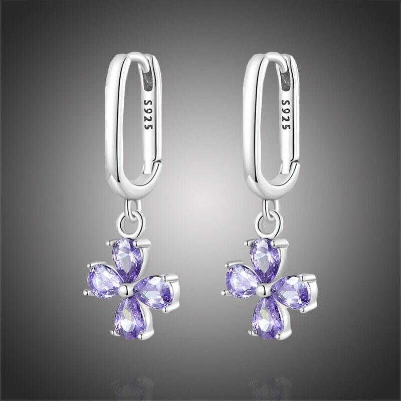 GRACE Silver Jewellery Stříbrné náušnice se zirkony Giorgina, stříbro 72774615