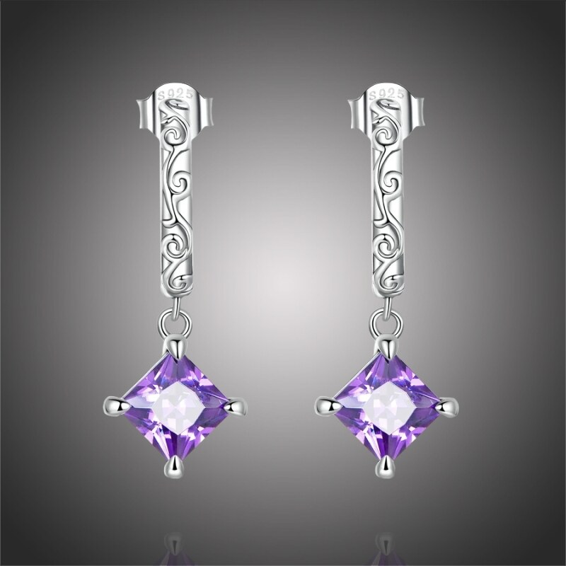 GRACE Silver Jewellery Stříbrné náušnice se zirkony Mia, stříbro 925 72774616