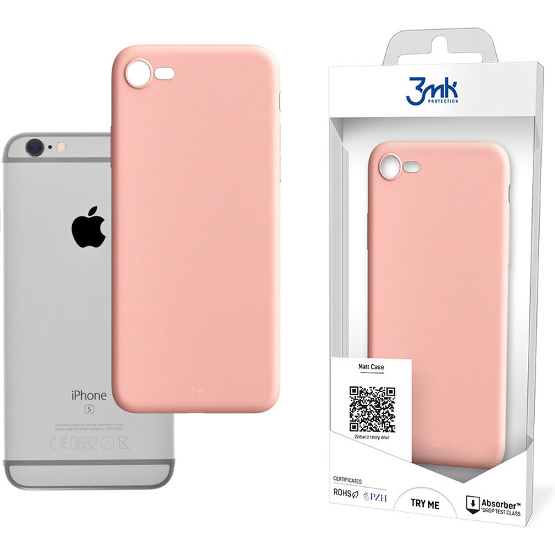 3mk 3mk Matt case pouzdro pro Apple iPhone 6 růžová