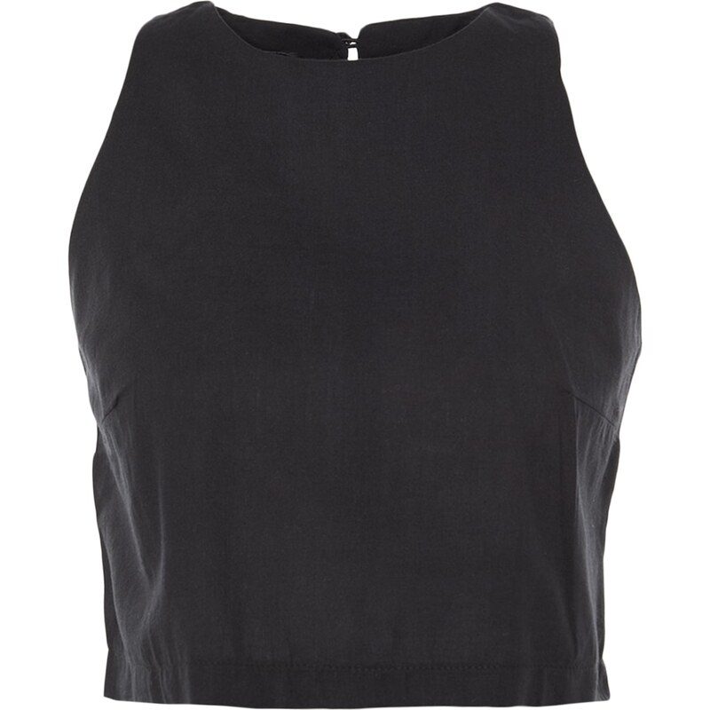 Trendyol Black Sleeveless Woven Blouse