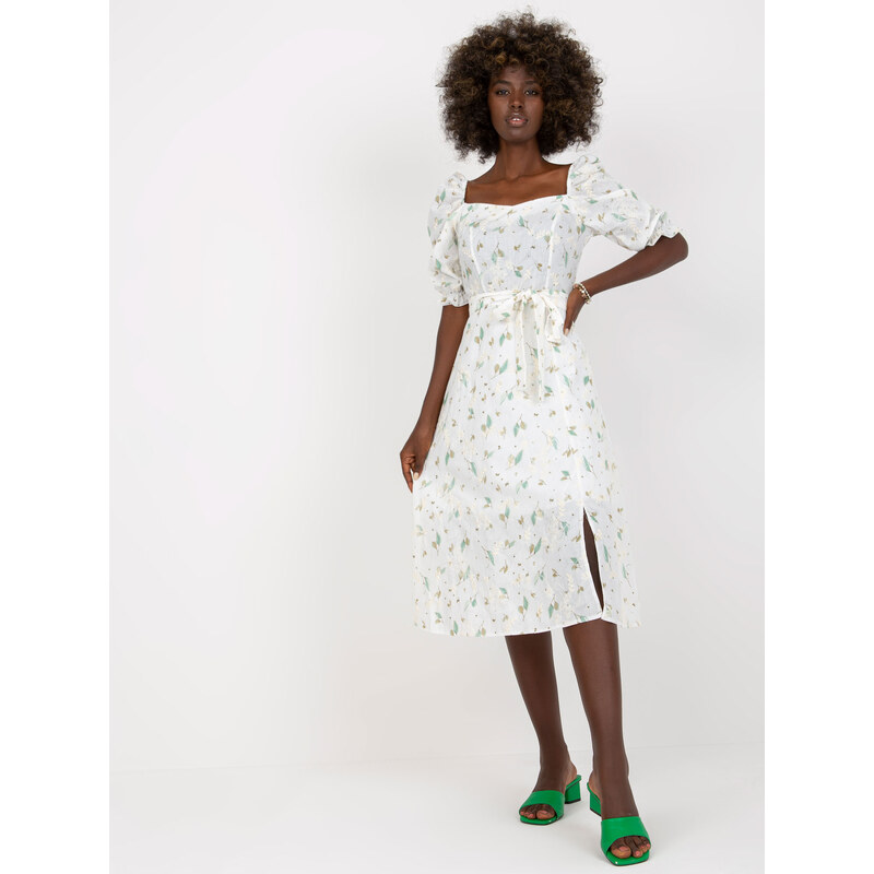 LAKERTA Dress-LK-SK-508964.29P-white-green 107087794