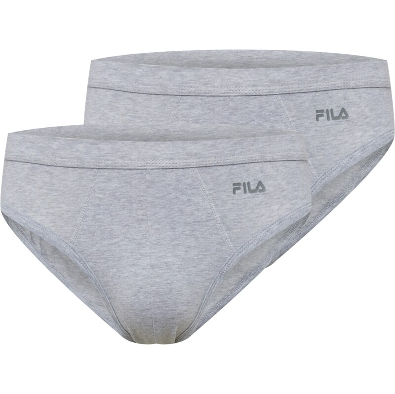 FILA Slipy tmavě šedá / šedý melír