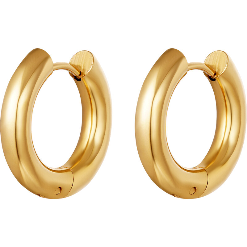SYLVIENE Náušnice kruhy CREOLES Gold 20 mm 72792187