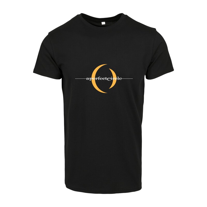 Merchcode Tričko jasně oranžová / černá / bílá