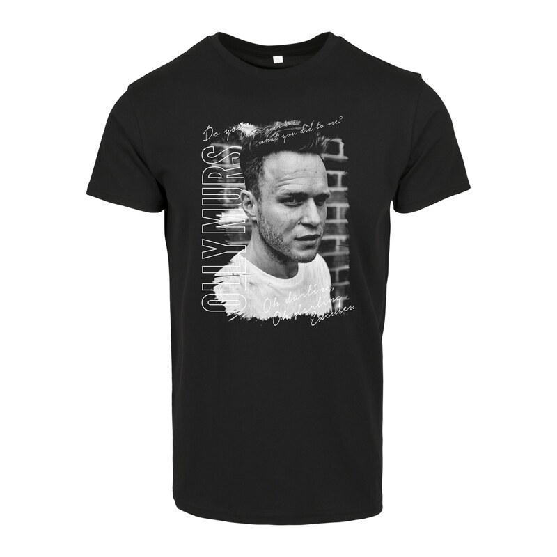 Merchcode Tričko světle šedá / tmavě šedá / černá