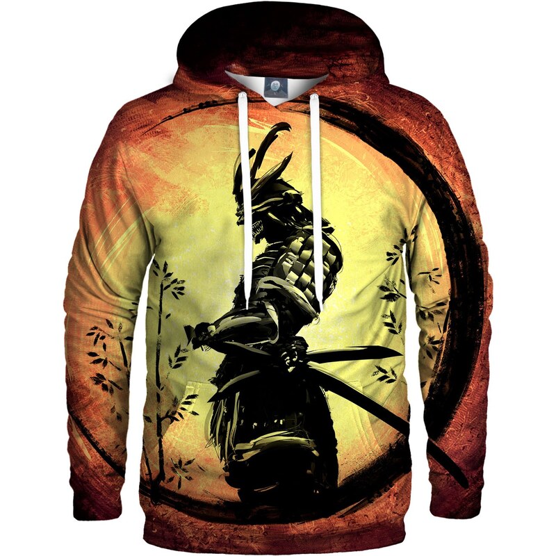 Aloha From Deer Aloha z mikiny Deer Unisex Lone Samurai s kapucí