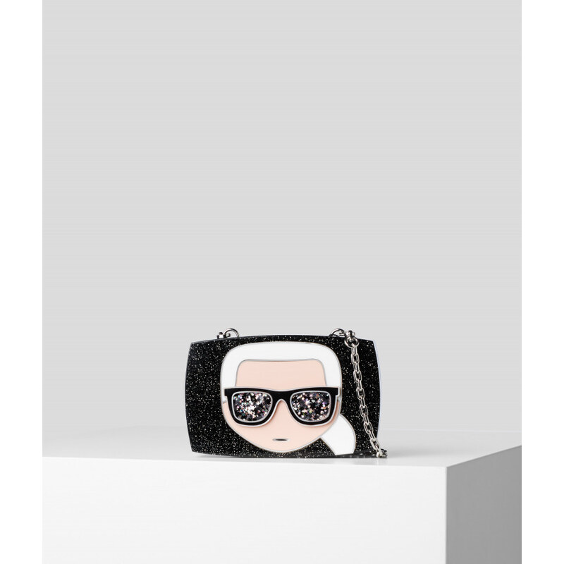 KABELKA KARL LAGERFELD IKONIK KARL GLITTER MINAUDIERE