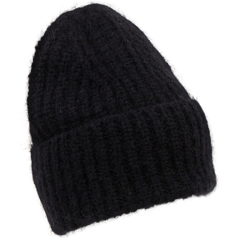 ČEPICE GANT D2. MOHAIR BEANIE černá None