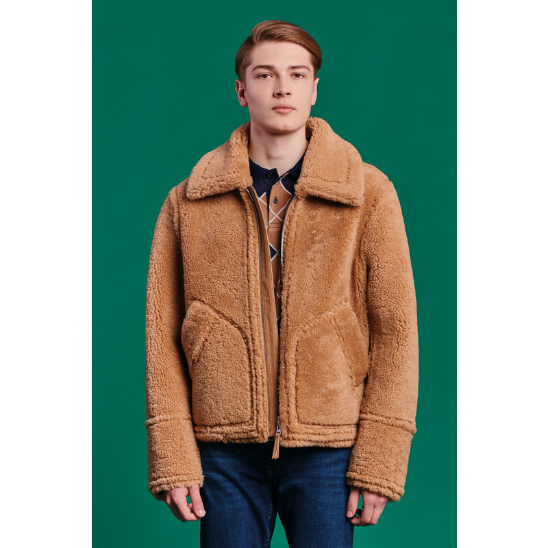 Gant shearling jacket deals
