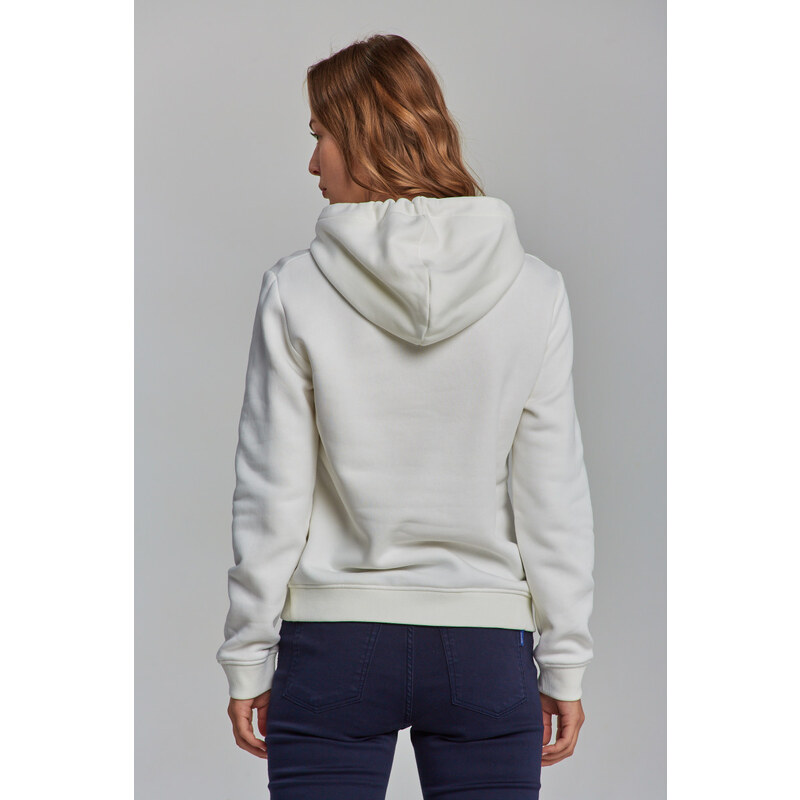 MIKINA GANT ARCHIVE SHIELD SWEAT HOODIE bílá XS