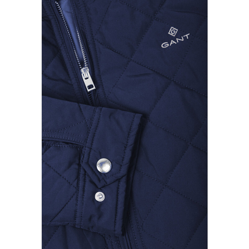 BUNDA GANT QUILTED WINDCHEATER modrá 5XL