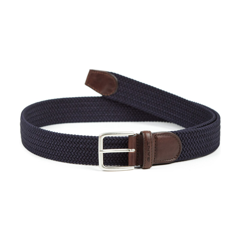 OPASEK GANT ELASTIC BRAID BELT modrá 95