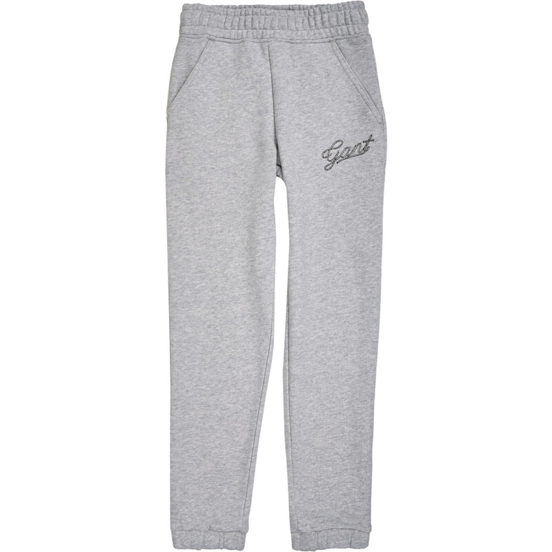 TEPLÁKY GANT D1. GANT ROPE SCRIPT SWEAT PANTS šedá 98/104