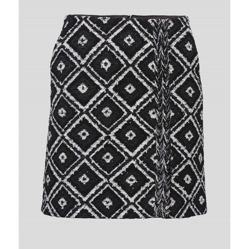 SUKNĚ KARL LAGERFELD BOUCLE WRAP SKIRT