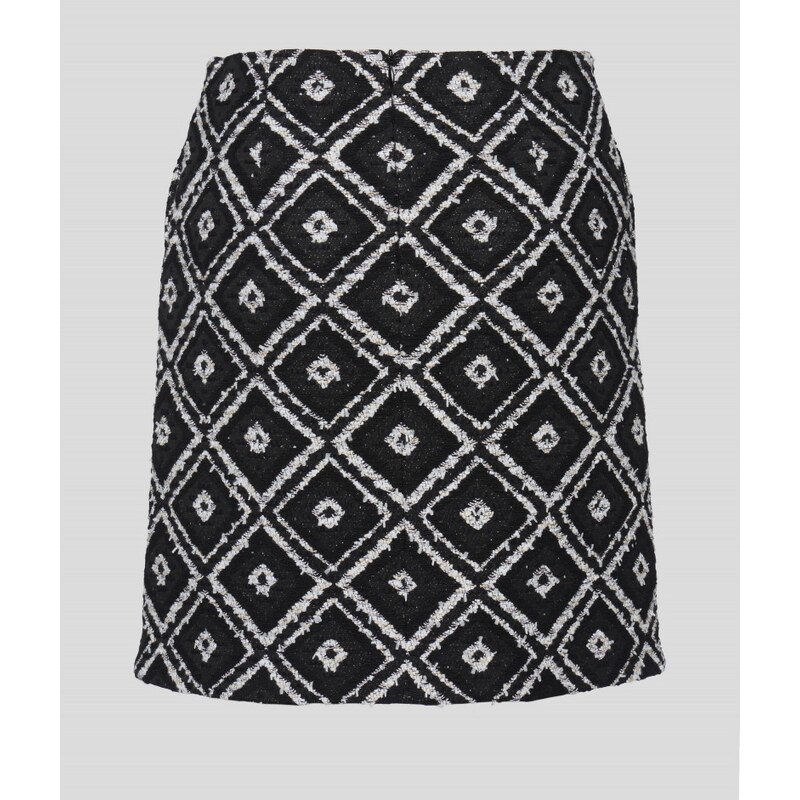 SUKNĚ KARL LAGERFELD BOUCLE WRAP SKIRT