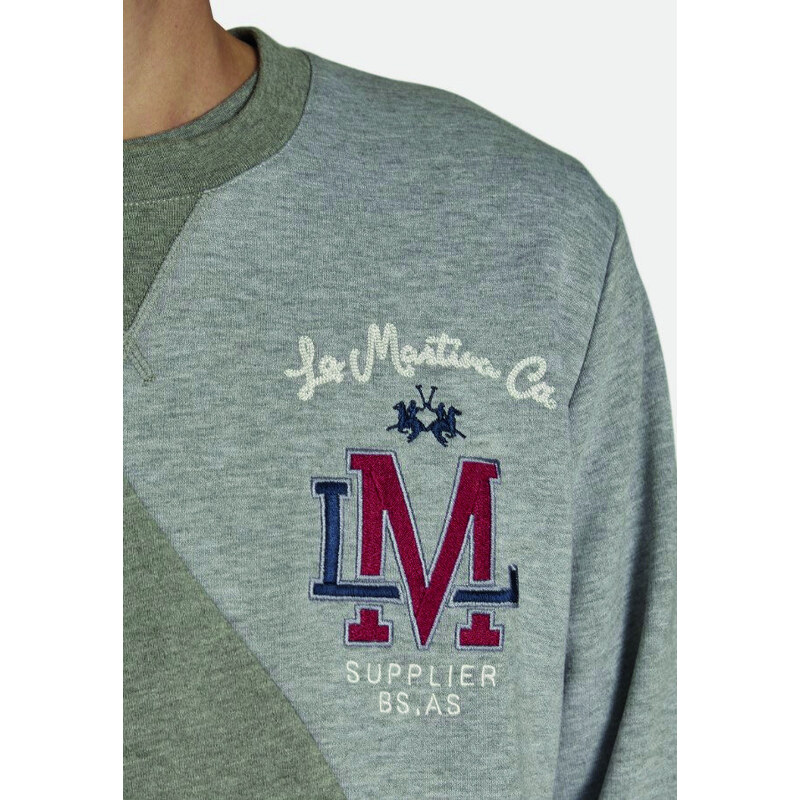 MIKINA LA MARTINA MAN FLEECE CREW NECK