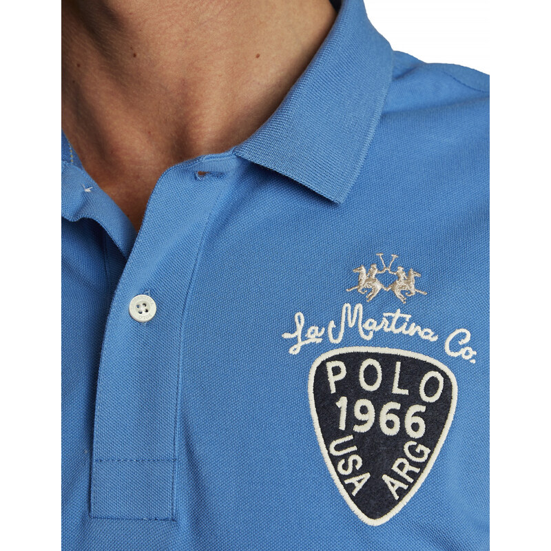 POLOKOŠILE LA MARTINA MAN POLO S/S COTTON PIQUET