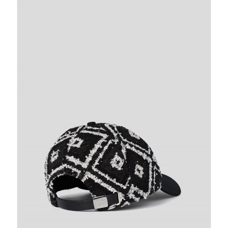 KŠILTOVKA KARL LAGERFELD K/SIGNATURE BOUCLE CAP