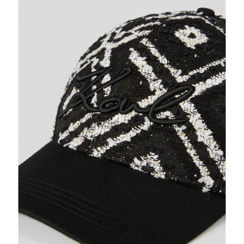 KŠILTOVKA KARL LAGERFELD K/SIGNATURE BOUCLE CAP