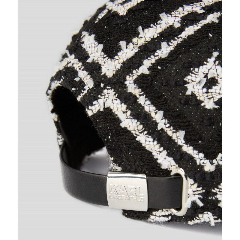 KŠILTOVKA KARL LAGERFELD K/SIGNATURE BOUCLE CAP