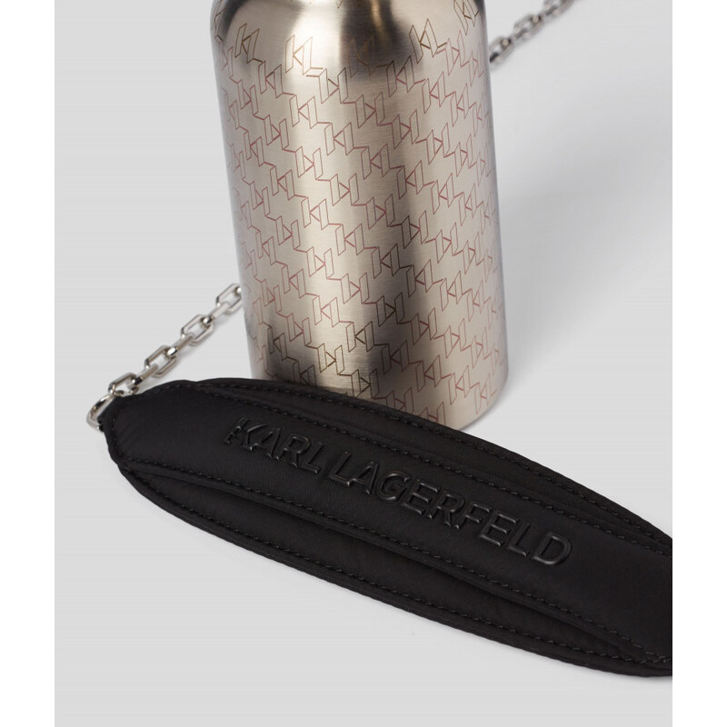 LÁHEV KARL LAGERFELD 500 ml K/MONOGRAM BOTTLE AND HOLDER