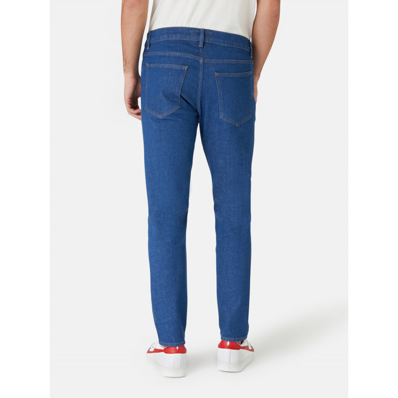 DŽÍNY TRUSSARDI 5 POCKET DENIM 370 CLOSE SLIM TAPERED FIT