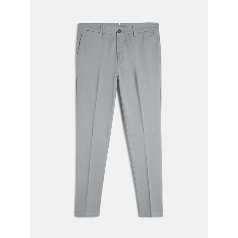 KALHOTY TRUSSARDI TROUSERS AVIATOR FIT GABARDINE