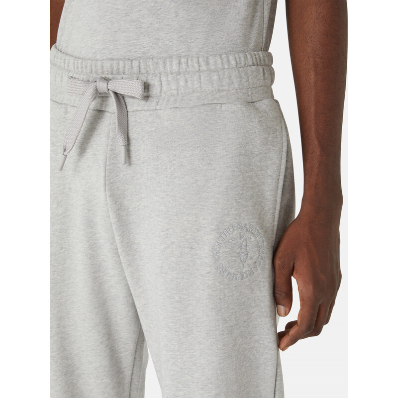 TEPLÁKY TRUSSARDI TROUSERS JOGGING COTTON FLEECE