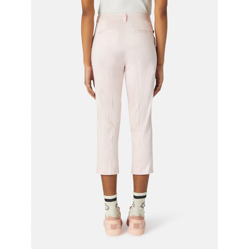 KALHOTY TRUSSARDI TROUSERS SATIN STRETCH