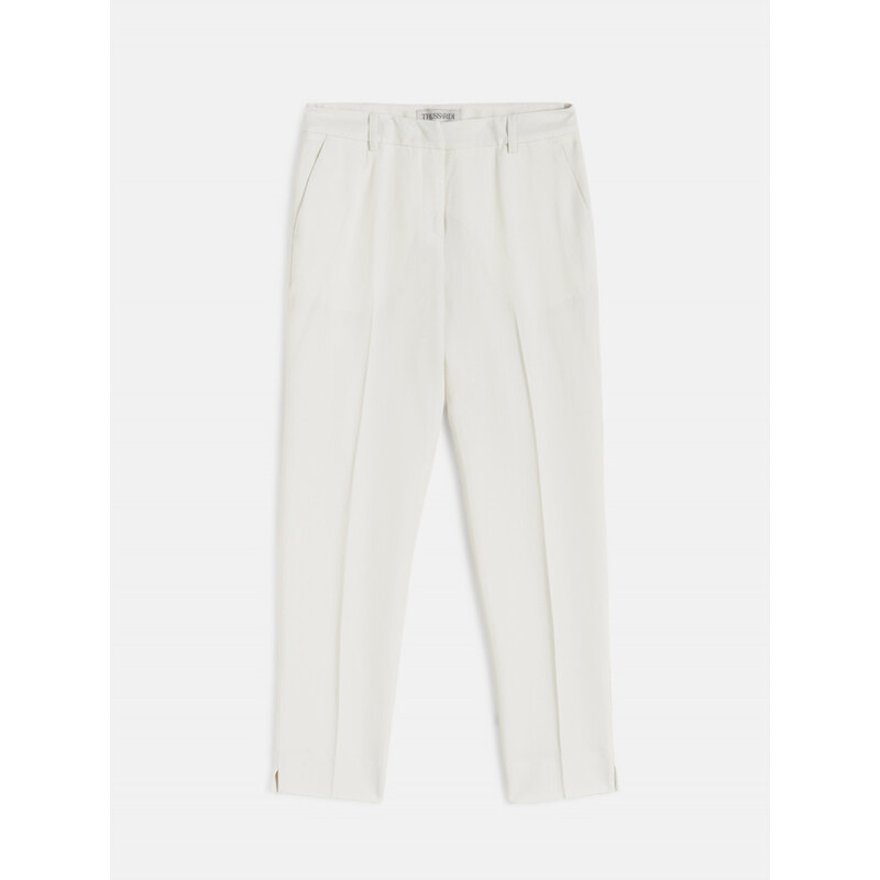 KALHOTY TRUSSARDI TROUSERS VISCOSE WOOL