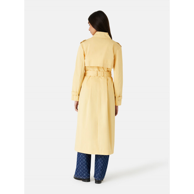 KABÁT TRUSSARDI TRENCH COTTON GABARDINE