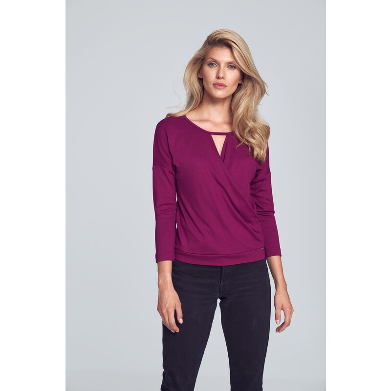 FIGL Fuchsiová halenka M710 Fuchsia