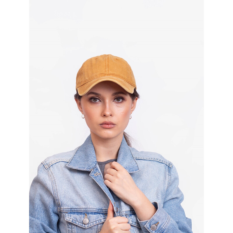 Women's baseball cap Shelvt yellow