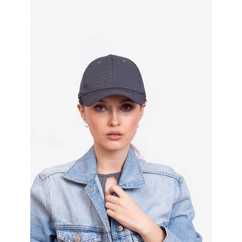 Shelvt Women's baseball cap Shelovet dark gray