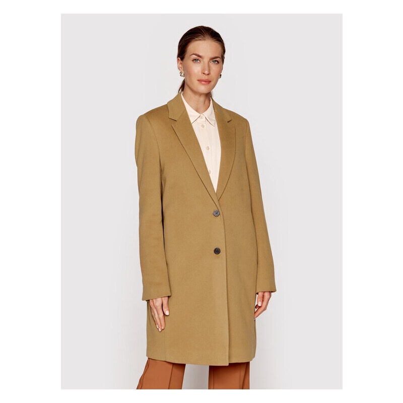 Vlněný kabát Calvin Klein 72570244