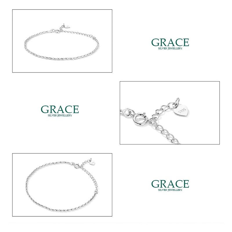 GRACE Silver Jewellery Stříbrný náramek Magdalena, stříbro 925/1000