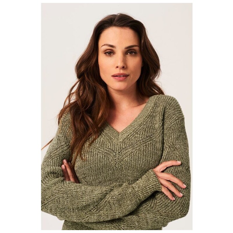 Dámský svetr GARCIA ladies pullover 7618 mint glaze