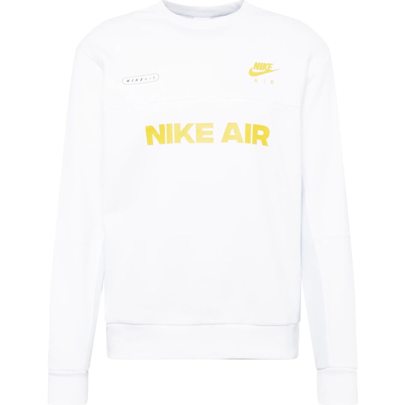 Nike Sportswear Mikina zlatá / bílá - GLAMI.cz
