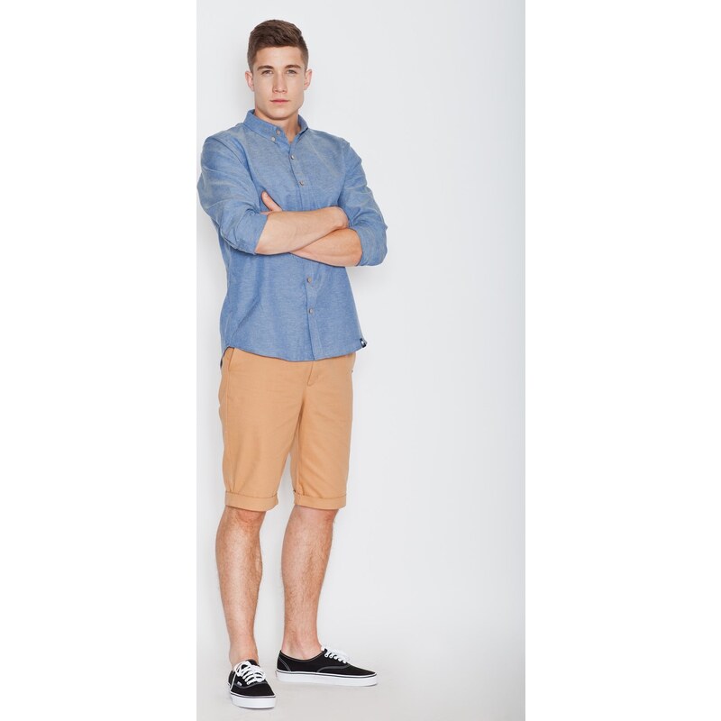 VISENT Pánské basic šortky V022 Beige
