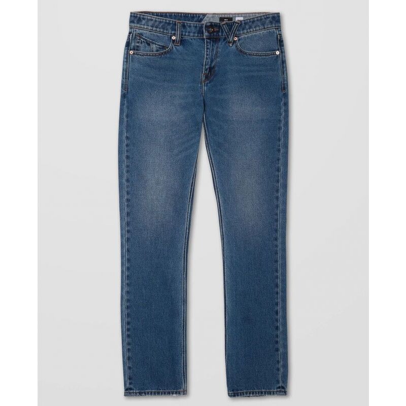 KALHOTY VOLCOM 2X4 Denim - modrá -