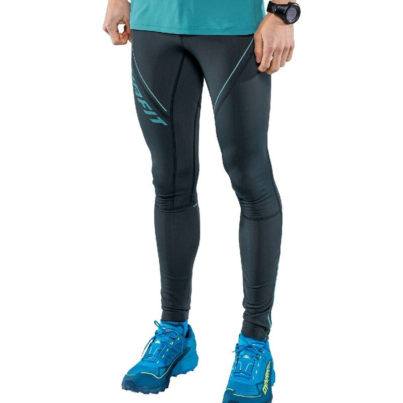 Pánské zimní bežecké kalhoty Dynafit Winter Running Tights Blueberry - Storm blue