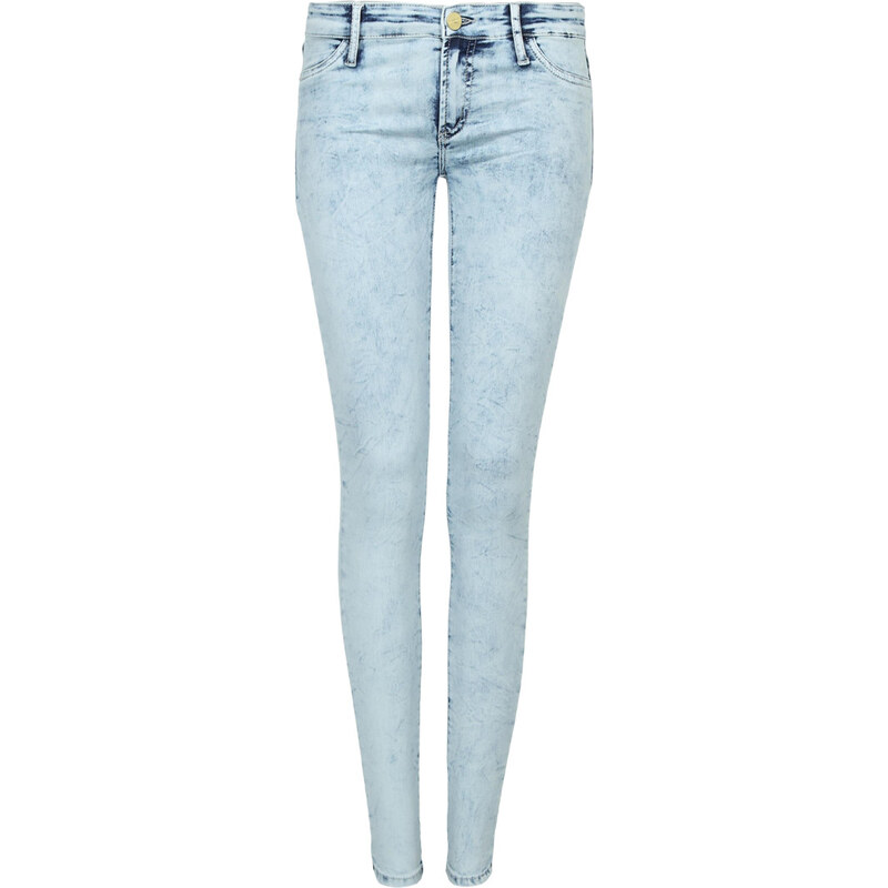 Tally Weijl Blue Acid Wash Super Skinny Jeans